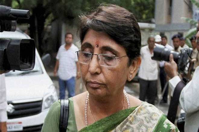 BJP leader Maya Kodnani. (PTI) BJP leader Maya Kodnani. (PTI)