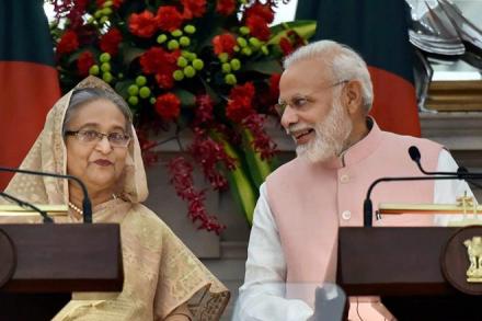 Narendra Modi, sheikh hasina