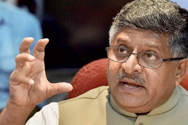 Ravi Shankar Prasad said the biometric and demographic data collected by the Unique Identification Authority of India (UIDAI) to give a unique identification number to a citizen was completely safe. (Reuters)