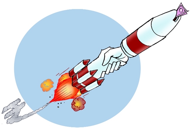 Our 34 satellites represent hardly 2.5% of the global satellite base, while for the size of our sub-continent and massive population of 1.3 billion, we should be having several fold the number of satellites. Our 34 satellites represent hardly 2.5% of the global satellite base, while for the size of our sub-continent and massive population of 1.3 billion, we should be having several fold the number of satellites.