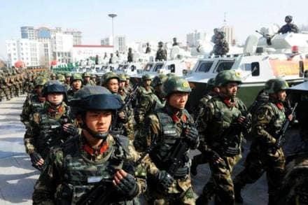 Nepal has scaled down the size of its first-ever military exercise with China after facing strong opposition from India, state-run Chinese media claimed today. (Reuters)