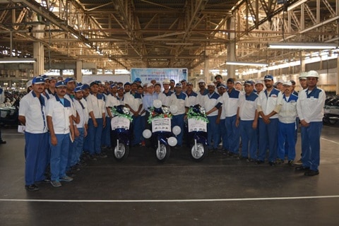 Suzuki rolls out third millionth vehicle from India plant