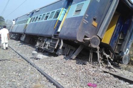 Railway Minister Suresh Prabhu also ordered an inquiry into the derailment, saying that strict action would be taken against those found guilty. (ANI) Railway Minister Suresh Prabhu also ordered an inquiry into the derailment, saying that strict action would be taken against those found guilty. (ANI)
