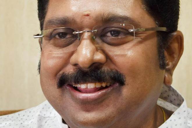 T T V Dinakaran. (PTI) T T V Dinakaran. (PTI)