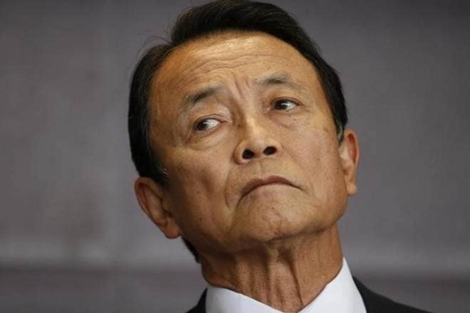 Japan’s deputy prime minister Taro Aso. (Reuters) Japan’s deputy prime minister Taro Aso. (Reuters)