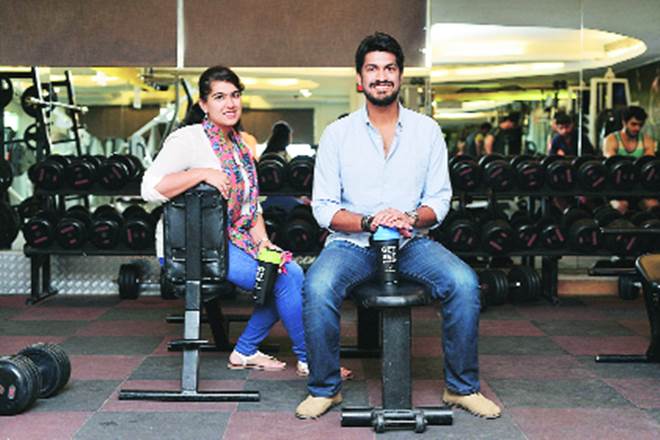 Left to Right: Fitpass co-founders Arushi Verma and Akshay Verma.