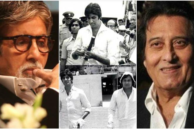 Superstars Amitabh Bachchan and Vinod Khanna. (IE) Superstars Amitabh Bachchan and Vinod Khanna. (IE)