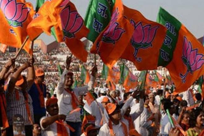 In Uttar Pradesh, it's saffron, saffron and more saffron. (PTI) In Uttar Pradesh, it's saffron, saffron and more saffron. (PTI)