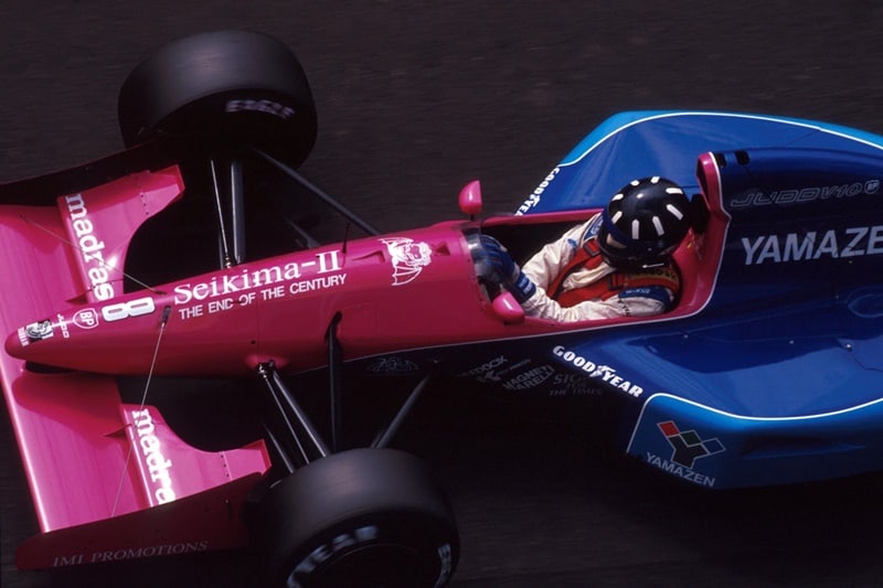 The Brabham BT60B sported very striking colours in 1992. This is also considered the source of inspiration to the Force India team. This was the last Brabham to race in F1.