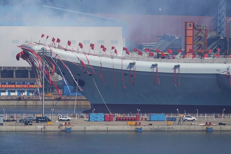 China aircraft carrier, new aircraft carrier, China new aircraft carrier