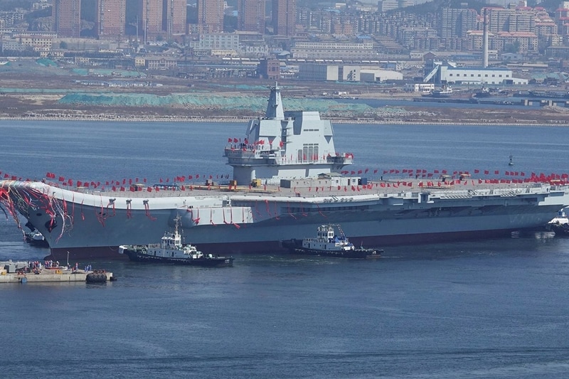 China aircraft carrier, new aircraft carrier, China new aircraft carrier