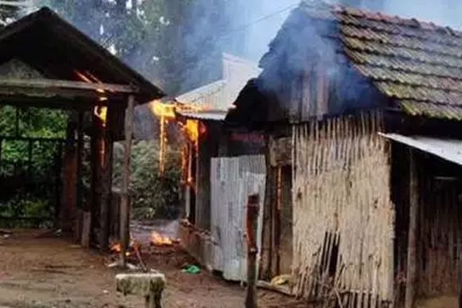 Now, as life limps back to normal, a lot, along with the state government, has changed for the town as the communal divide is clearly visible. (Source: IE)