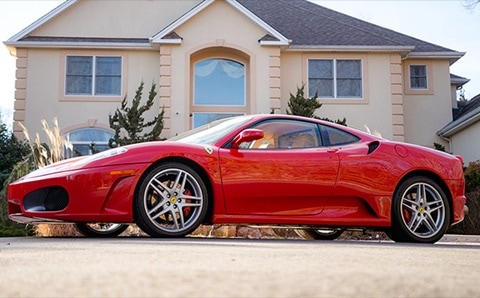 Someone just bought Donald Trump’s old Ferrari F430 F1 Coupe at a price lower than expected