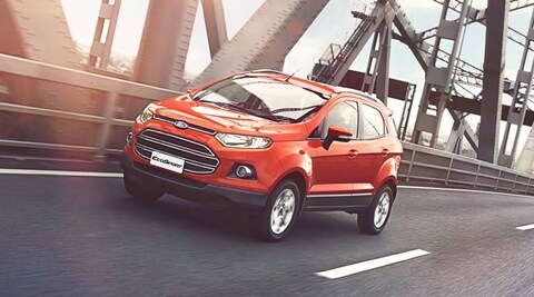 Ford adds a touchscreen infotainment unit to the EcoSport Titanium Variant