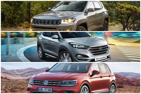 Jeep Compass vs Hyundai Tucson or is it Compass vs Volkswagen Tiguan?