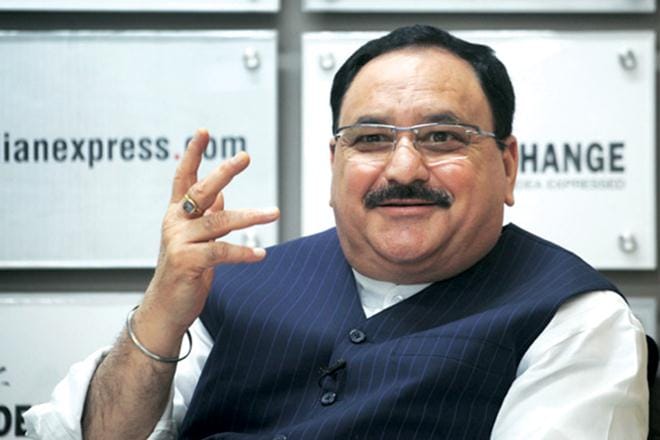Nadda said NEET was being implemented across the country. (Express)
