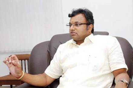 Karti Chidambaram. (IE)
