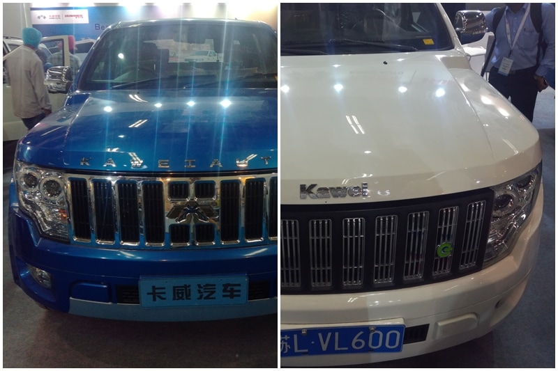 Currently made in China, Kawai Motors' K150 and an all-electric SUV can be stated as more affordable but good replicas of the Ford F150 Raptor and the Jeep Grand Cherokee. Although the technology used in both the vehicles is considerably behind what the pick up truck from Ford and the SUV from Jeep have, these cars could have reasonable potential in India, if launched.