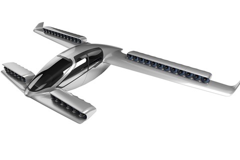 Video: Electric flying taxi Lilium that takes off vertically completes maiden voyage