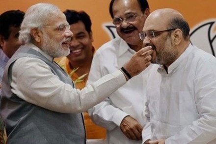 PM Narendra Modi, Amit Shah are eyeing an even bigger victory in 2019. (PTI) PM Narendra Modi, Amit Shah are eyeing an even bigger victory in 2019. (PTI)