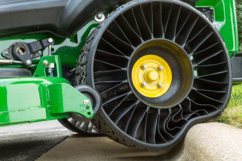 Tweel: NASA needed a tyre that could survive extreme surfaces without a puncture or rip, hence the organisation got in touch with Michelin and developed on the 'Tweel' for use in its Lunar Rover Project. The Tweel, as the name suggests, is a tyre and a wheel – there is no need for air. The Tweel is marketed by Michelin for industrial and agricultural applications and has begun testing in the automotive world.