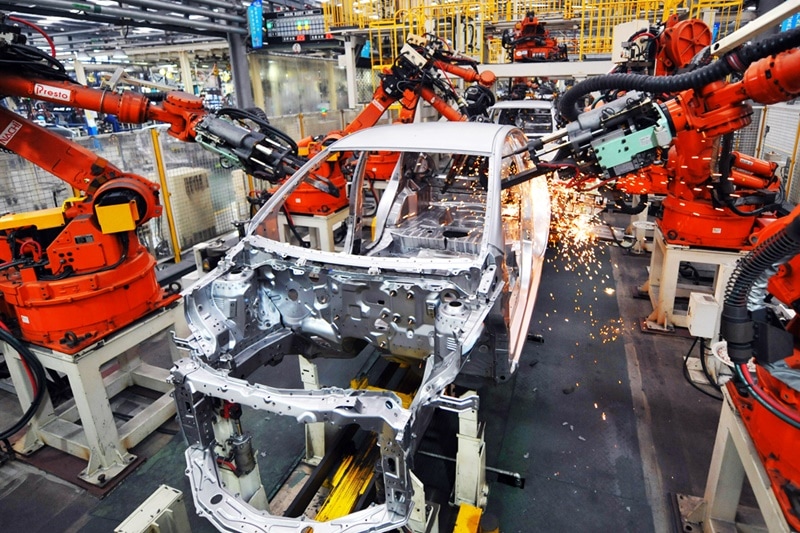 Robotic arms: No, your car does not have these, but the plant that manufactures them does. Astronauts used the Canadarm (a Canadian-built space arm) for performing tasks in outer space. The tech behind Canadarm made its way into the automobile industry, assisting on production lines, enabling manufacturing robots to handle objects of varying delicacy. (Image: scmp)