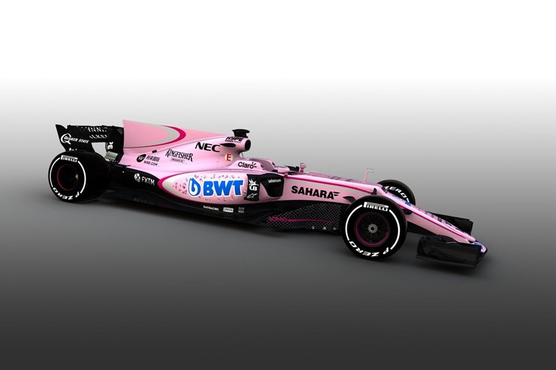 The list must begin with the newest and pinkest one of them all. Force India became the centre of many many jokes poked at its choice of colour for the car in the 2017 Formula One season, with former team driver Nico Hulkenberg posting a picture of the car on Twitter, saying "Now you finally understand why I left Force India".