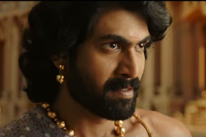 Baahubali 2, Baahubali 2 the conclusion, Baahubali the conclusion, Rana Daggubati, Rana Daggubati blind, Rana Daggubati blind in one eye, prabahas, Rana Daggubati in baahubali 2, ss rajamouli