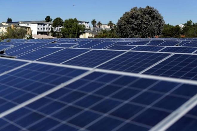 The earlier lowest bid tariff was discovered during February this year for Rewa solar project in Madhya Pradesh. (Reuters)