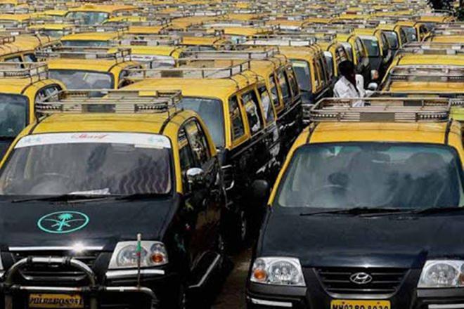 Taxis in Mumbai. (PTI)