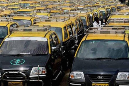 Taxis in Mumbai. (PTI) Taxis in Mumbai. (PTI)