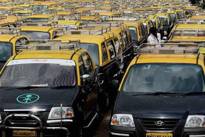 Taxis in Mumbai. (PTI)