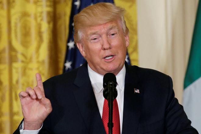 "If we do a great job, I care much less about the budget because you're talking about peanuts compared to the important work you're doing," Trump told the 15 council envoys. (Reuters)