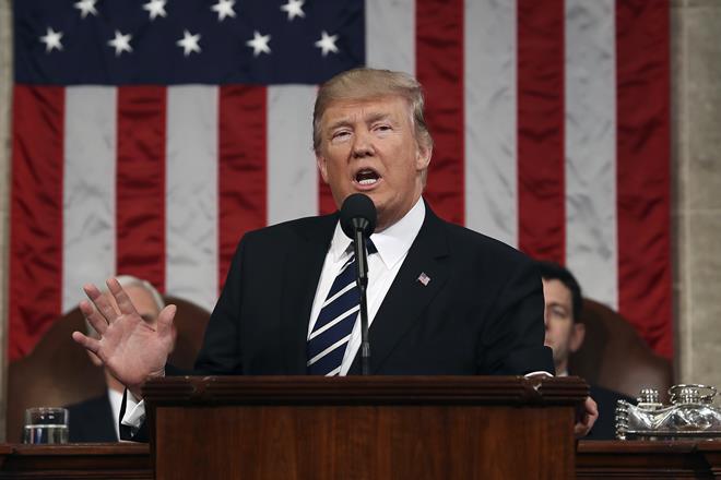 US President Donald Trump. (AP) US President Donald Trump. (AP)