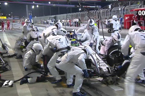 World’s fastest Formula One pit stop: Watch Felipe Massa drive away in 1.92 seconds