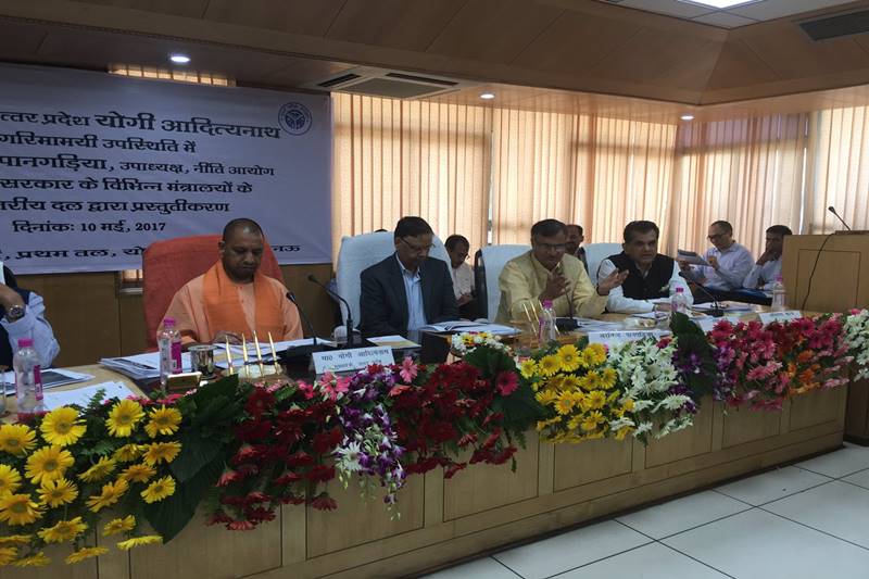 NITI Aayog, Yogi Adityanath, CM Yogi Adityanath, Uttar Pradesh, blueprint to transform Uttar Pradesh, Chief Minister Yogi Adityanath, PMO, NITI Aayog BJP