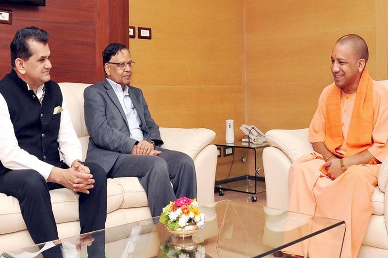 NITI Aayog, Yogi Adityanath, CM Yogi Adityanath, Uttar Pradesh, blueprint to transform Uttar Pradesh, Chief Minister Yogi Adityanath, PMO, NITI Aayog BJP