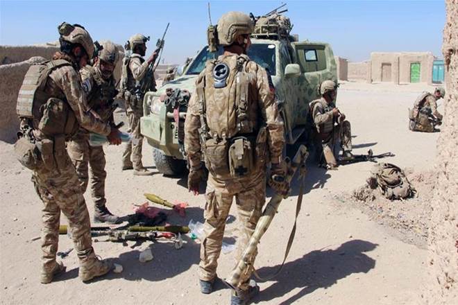 Last night the enemies of Afghanistan attacked Achakzai camp of army corps 205 in Shah Wali Kot district. (Reuters)