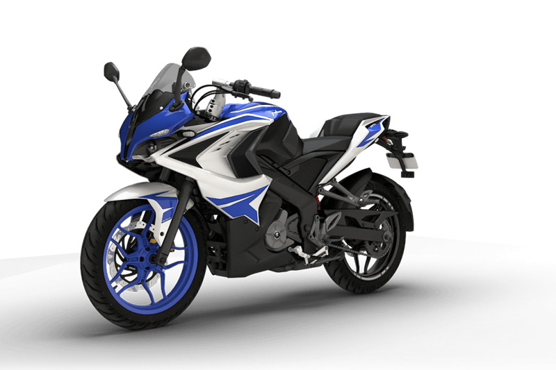 Bajaj Pulsar RS 200: The Bajaj Pulsar RS 200 is powered by a 199.5cc, liquid-cooled engine that generates 24.2 hp of power and 18.6 Nm of torque and is paired to a six-speed transmission. The motorcycle only gets a single-channel ABS as optional equipment. One of the key design highlights on the Pulsar RS 200 is its extremely busy design with numerous creases and edges. The Pulsar RS 200 also gets telescopic front suspension with anti-friction bush and rear nitrox mono shock absorber with canister. The Bajaj Pulsar RS 200 with ABS carries a price tag of Rs 1.33 lakh, ex-showroom, Delhi and Rs 1.21 lakh for the non-ABS version.