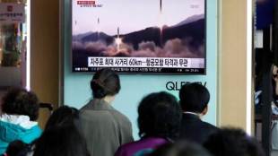 North Korea, North Korea test-fires, ballistic missile, US military, missile launch, test-firing, Japan, Japan protest