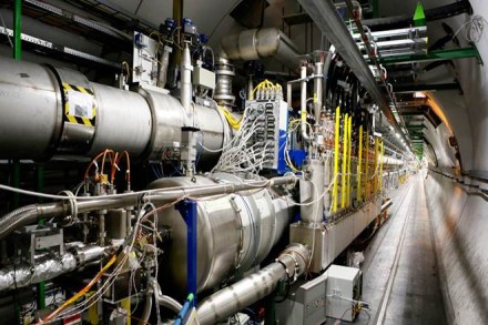 The Geneva lab has long voiced hope that an enhanced LHC may help uncover new particles, possibly proving the existence of extra space-time dimensions. (Reuters) The Geneva lab has long voiced hope that an enhanced LHC may help uncover new particles, possibly proving the existence of extra space-time dimensions. (Reuters)