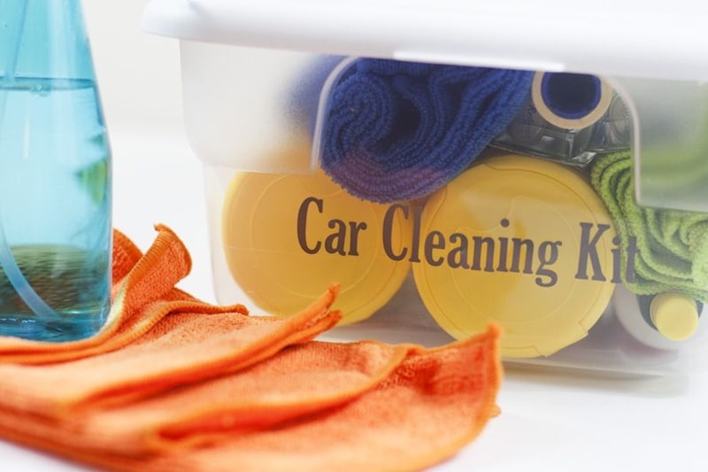 Car cleaning kit: Using detergent from the bathroom to wash your car may sound like a convenient idea, however you must invest in a good car cleaning kit, which would come with a car shampoo, a tyre dresser, a dashboard dresser, liquid wax and microfibre clothes. These products are designated car cleaning agents and will do a much better job than regular detergents. (Image: small stuff counts)