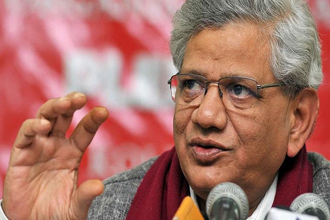 To a question, Sitaram Yechury said CPI(M) wants a common candidate against BJP in the presidential elections and all anti-BJP forces should unite. (Source: IE) To a question, Sitaram Yechury said CPI(M) wants a common candidate against BJP in the presidential elections and all anti-BJP forces should unite. (Source: IE)