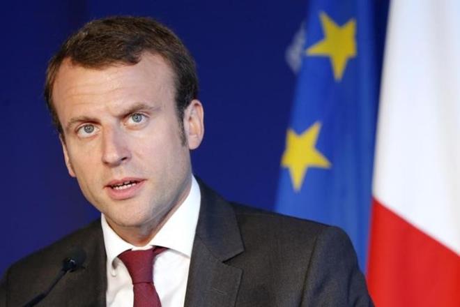 Emmanuel Macron promised full and enthusiastic support for Paris' bid to host the 2024 Olympic Games after his inauguration as French president today. (Reuters) Emmanuel Macron promised full and enthusiastic support for Paris' bid to host the 2024 Olympic Games after his inauguration as French president today. (Reuters)