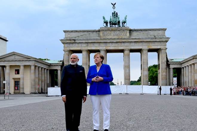 Narendra Modi, Narendra Modi visit to Germany, narendra modi in germany, Narendra Modi visit to Germany, narendra Modi, narendra Modi picture gallery, modi four nation tour, modi live, modi news, modi in germany, narendra modi news, modi images, modi germany images, modi merkel, modi russia, angela merkel, india news