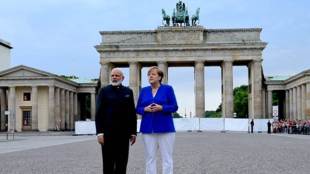 Narendra Modi, Narendra Modi visit to Germany, narendra modi in germany, Narendra Modi visit to Germany, narendra Modi, narendra Modi picture gallery, modi four nation tour, modi live, modi news, modi in germany, narendra modi news, modi images, modi germany images, modi merkel, modi russia, angela merkel, india news