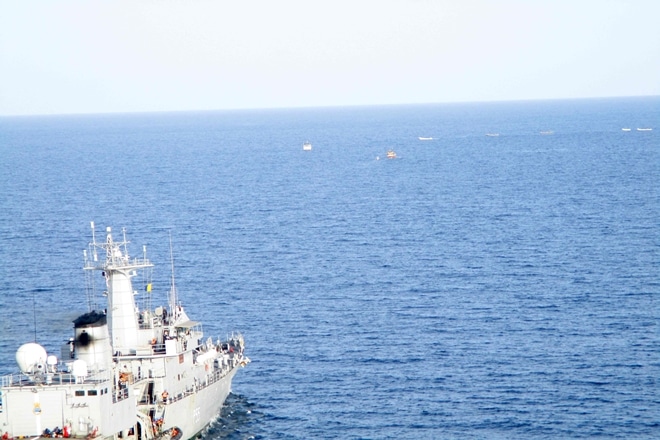 INS Sharda, INS Sharda rescue, MV Lord Mountbatten, MV Lord Mountbatten crew rescued, piracy attack on MV Lord Mountbatten, pirates attack MV Lord Mountbatten, MV Lord Mountbatten attacked, Sharda, Indian navy, indian navy vessle, india news, latest news