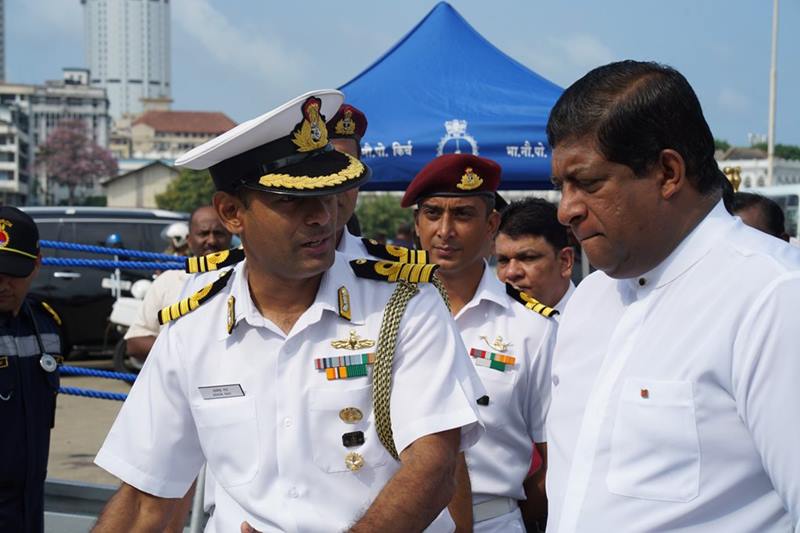 INS, INS Kirch, indian navy, indian air force, air force, srilanka floods, floods in srilanka, colombo floods