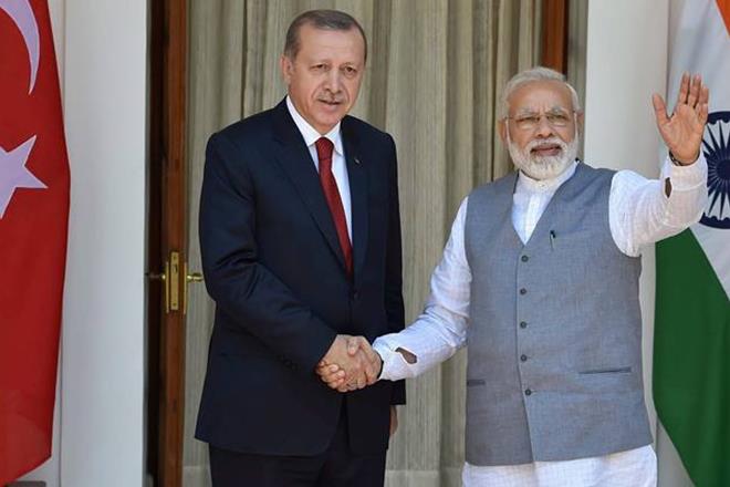 The Prime Minister also invited Turkish businesses to participate in the infrastructure sector and the flagship programmes of the government. (PTI) The Prime Minister also invited Turkish businesses to participate in the infrastructure sector and the flagship programmes of the government. (PTI)