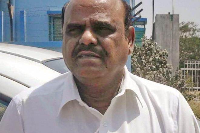 The lawyers took the ground in the application that Justice Karnan will be unable to exercise any remedy if he is arrested. (PTI) The lawyers took the ground in the application that Justice Karnan will be unable to exercise any remedy if he is arrested. (PTI)